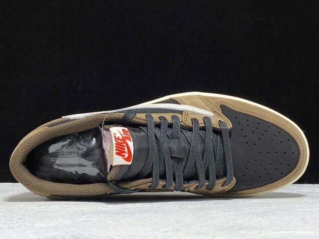 Official Maikesneakers Low SP Dark Scott CQ4277-001 Mocha x 1 OG Air Travis Jordan 0813
